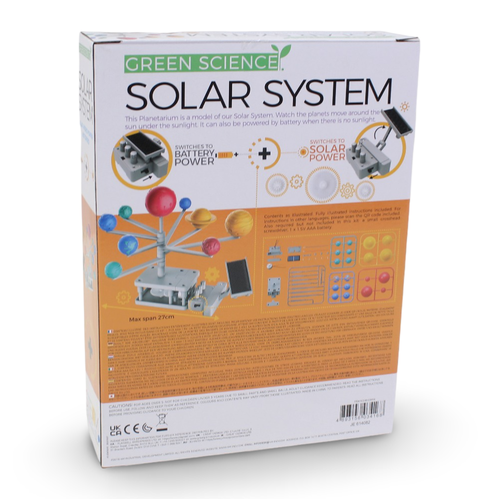 4M Green Science Solar System Motorized Model Kit