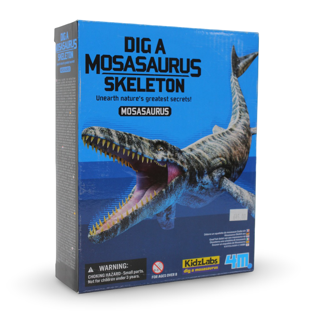 4M KidzLabs Dig Mosasaurus Skeleton Kit - Toys