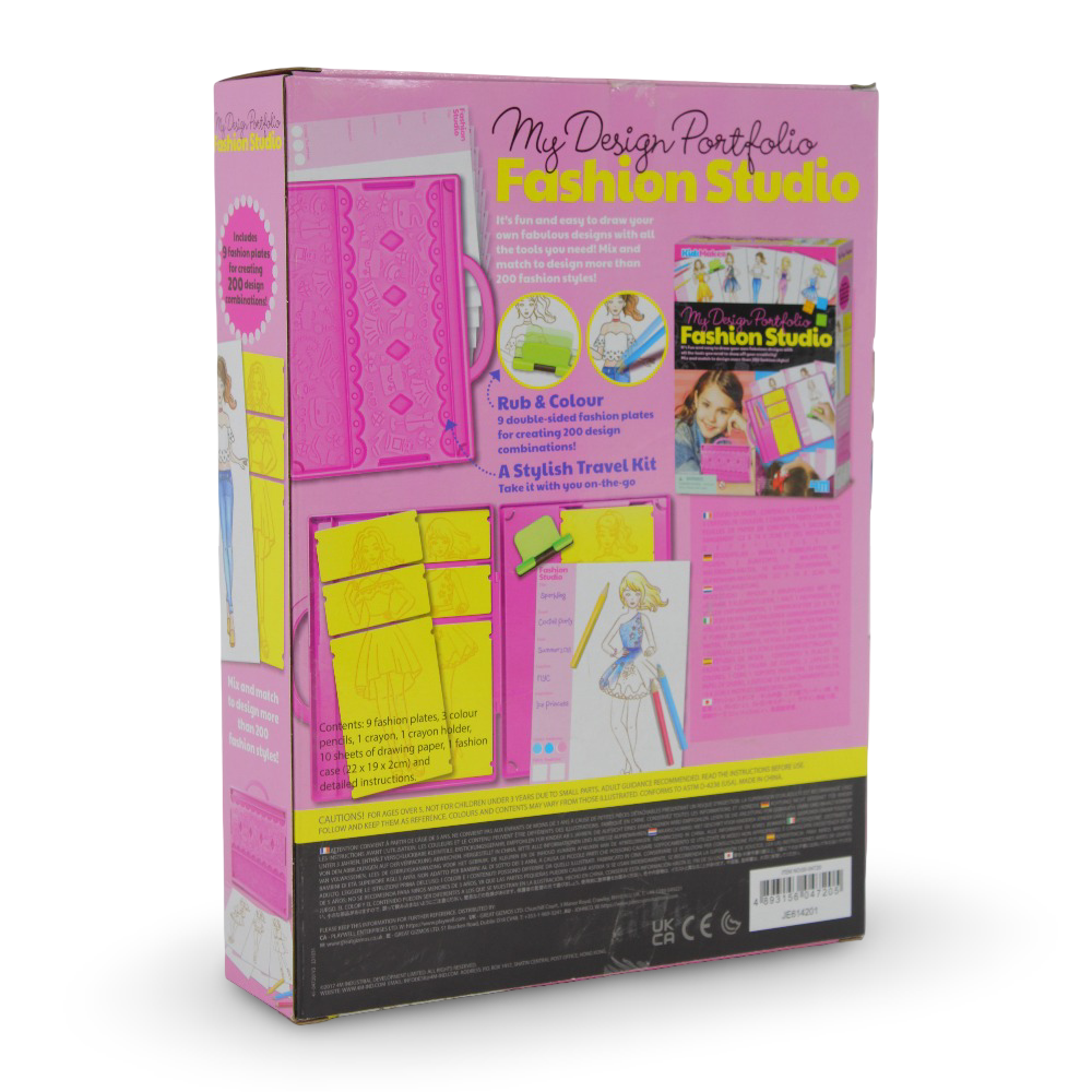 4M KidzMaker My Design Portfolio Fashion Studio