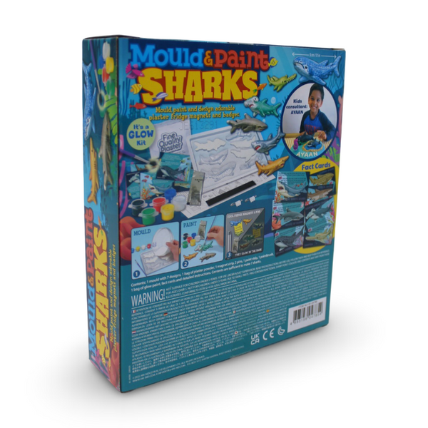 4M Mould & Paint Sharks Kit