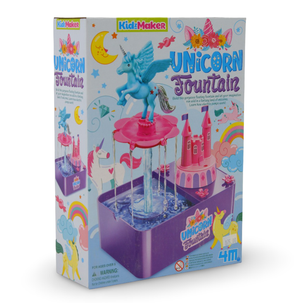 4M KidzMaker Unicorn Fountain Craft Kit - Toys