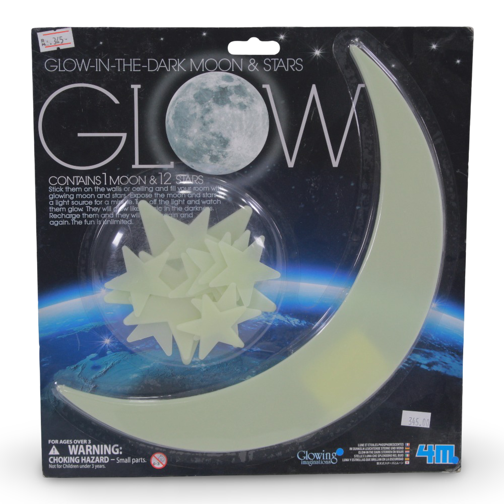Glow-in-the-Dark Moon & Stars Set