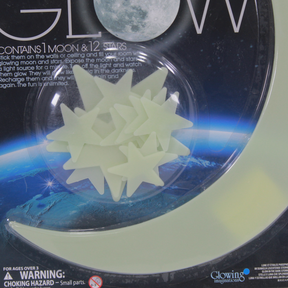 Glow-in-the-Dark Moon & Stars Set