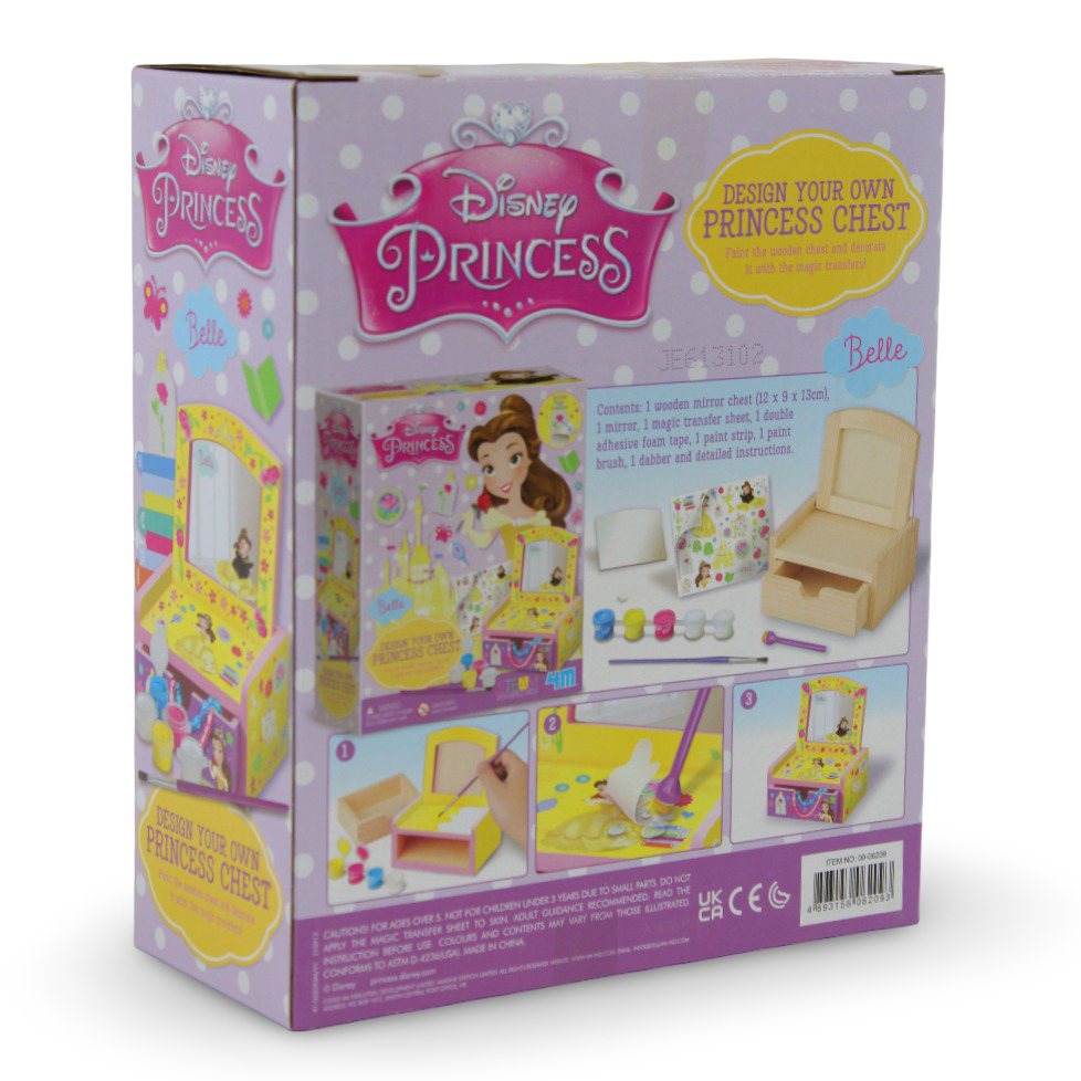 4M Disney Princess Design Your Own Princess Chest