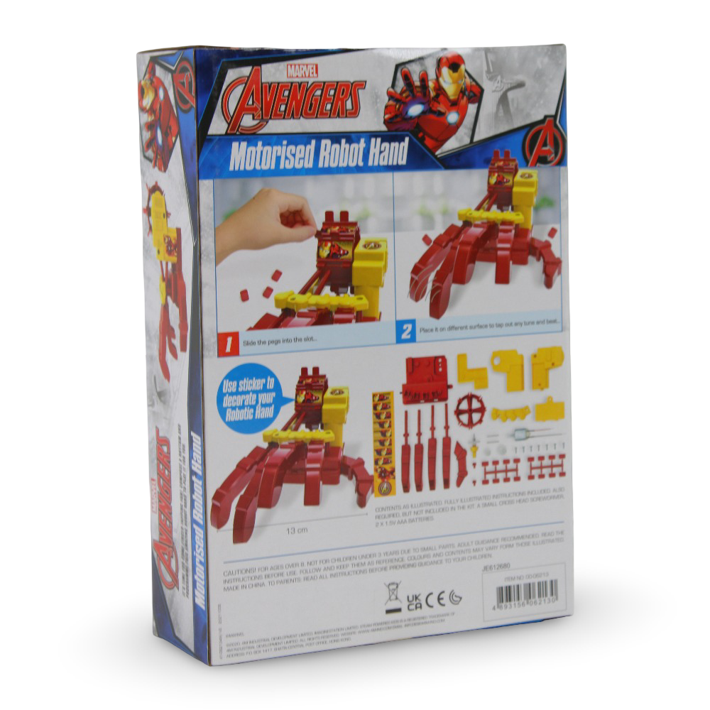 4M Marvel Avengers Motorised Robot Hand Kit