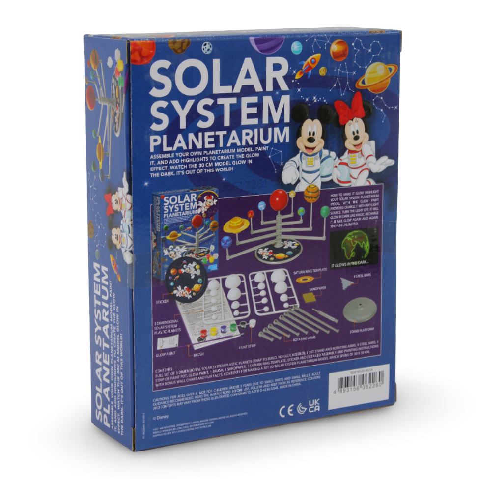 4M Disney Mickey and Friends Solar System Planetarium Kit