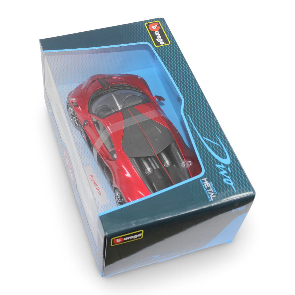 Bburago Bugatti Divo Die-Cast Car – 1:18 Scale