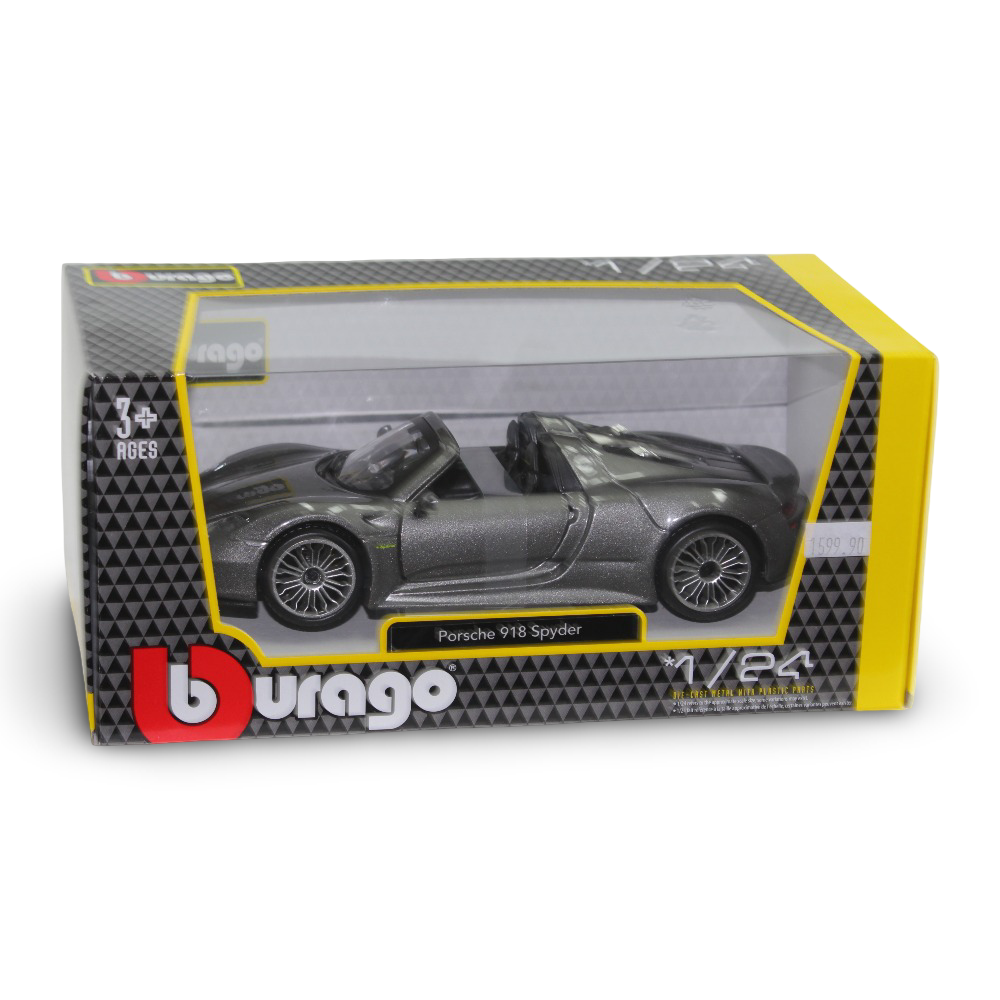 Bburago مقياس 1:24 بورشه 918 سبايدر