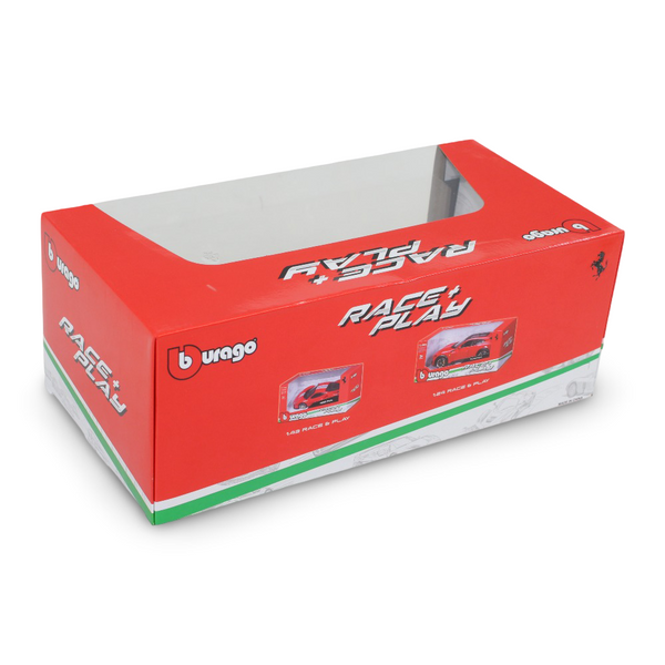 Bburago Ferrari R&P 296 GTB Assetto Fiorano سيارة مصبوبة – مقياس 1:18