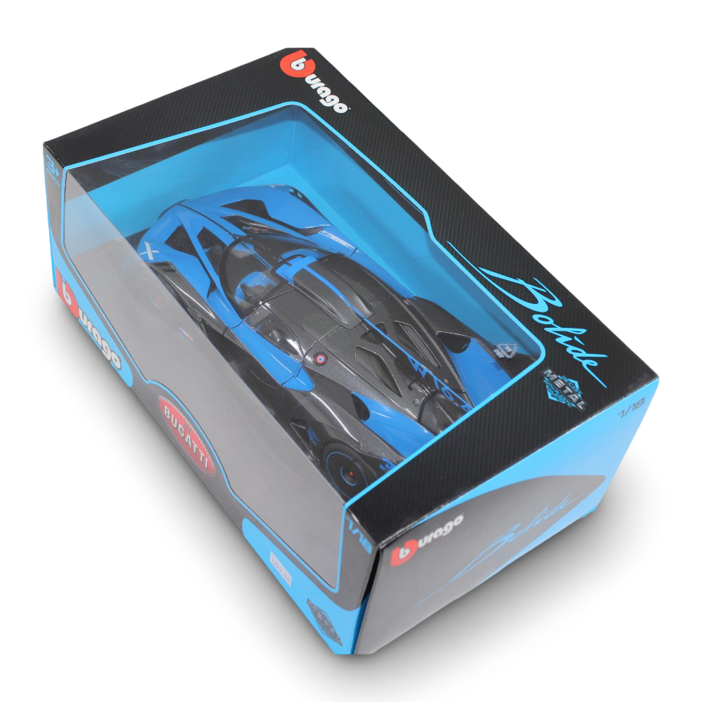 Bburago Bugatti Bolide Die-Cast Car – 1:18 Scale