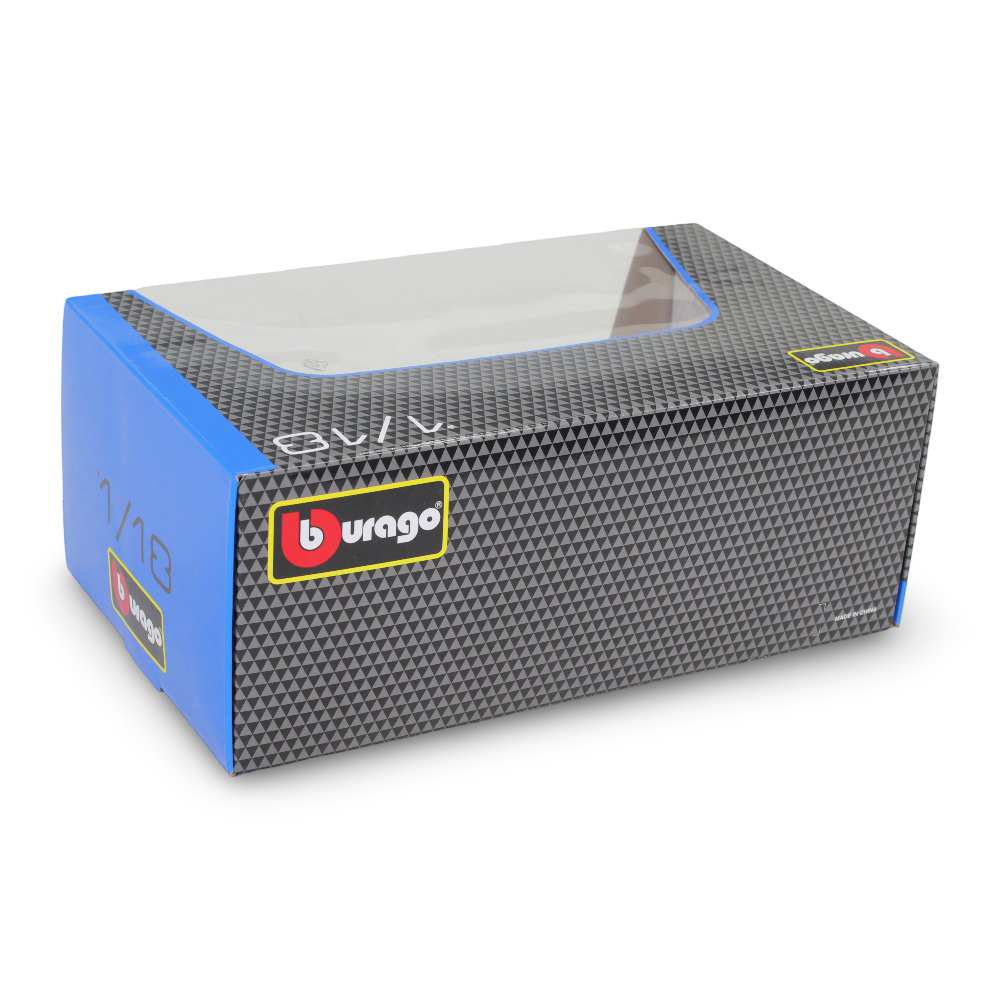 Bburago 1961 Jaguar E-Type Coupe Die-Cast Car – 1:18 Scale