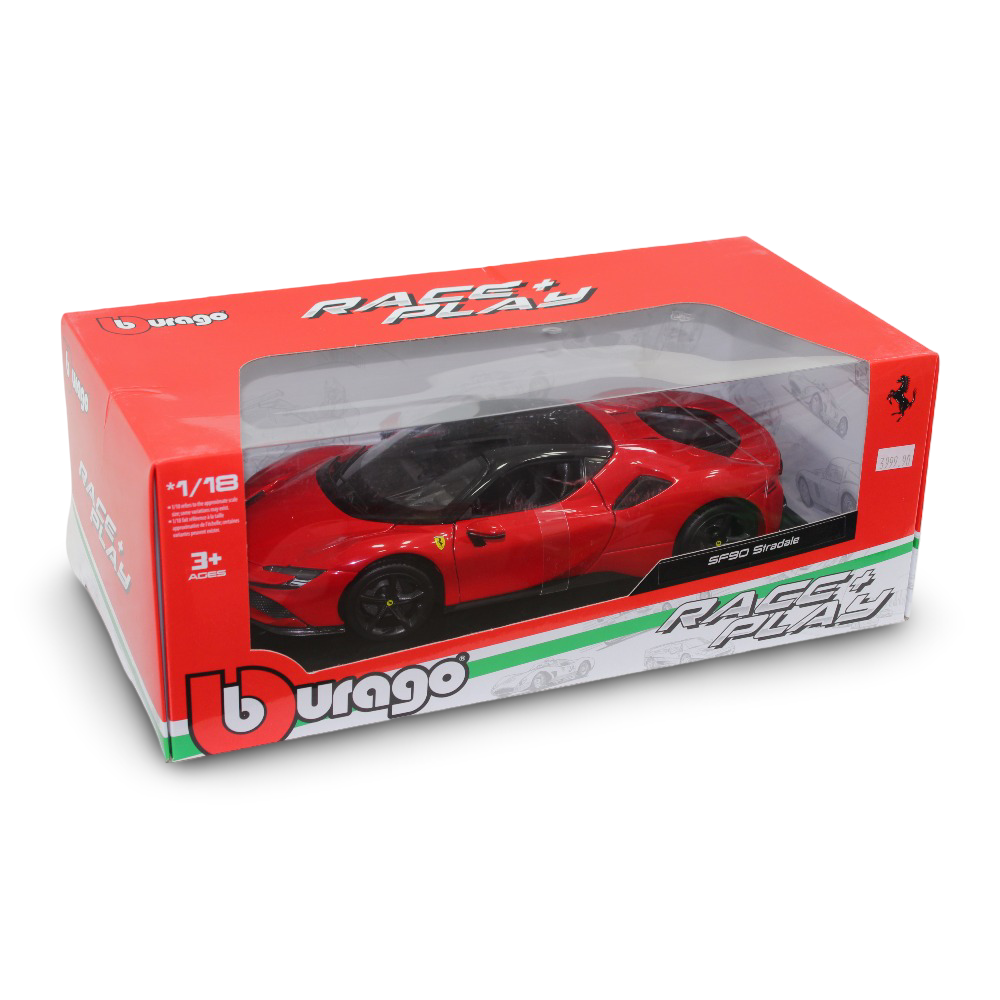Bburago 1:18 Scale Ferrari R&P SF90 Stradale