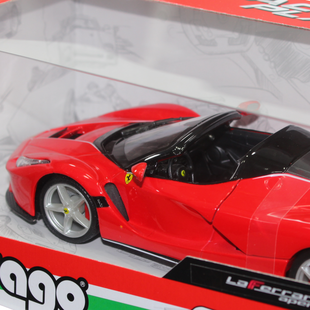 Bburago 1:24 Scale Ferrari R&P LaFerrari Aperta (Without Plastic Stand)
