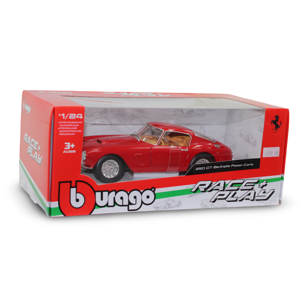 Bburago 1:24 Scale Ferrari R&P 250 GT Berlinetta Passo Corto (Without Plastic Stand)