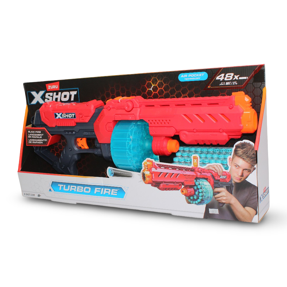 Zuru X-Shot Excel Turbo Fire Gun - 48 Darts