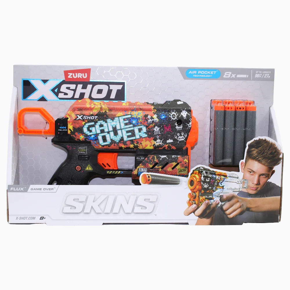 X-Shot Skins Flux Blaster – Game Over