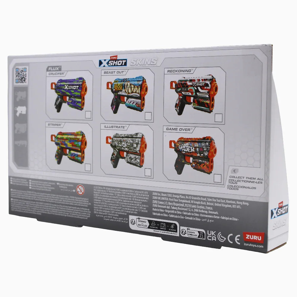 X-Shot Skins Flux Blaster – Game Over
