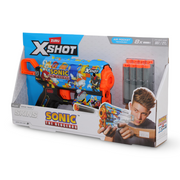ZURU X-Shot Skins Flux Sonic the Hedgehog (8 Darts)