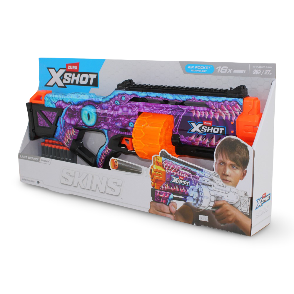 Zuru X-Shot Skins Last Stand – Enigma (16 Darts) - Toys