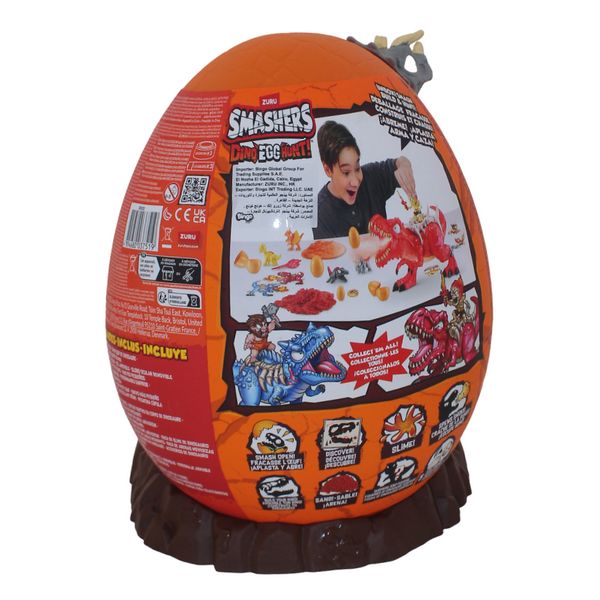 Zuru Smashers Dino Egg Hunt Series 1 Epic Egg – 35+ Surprises