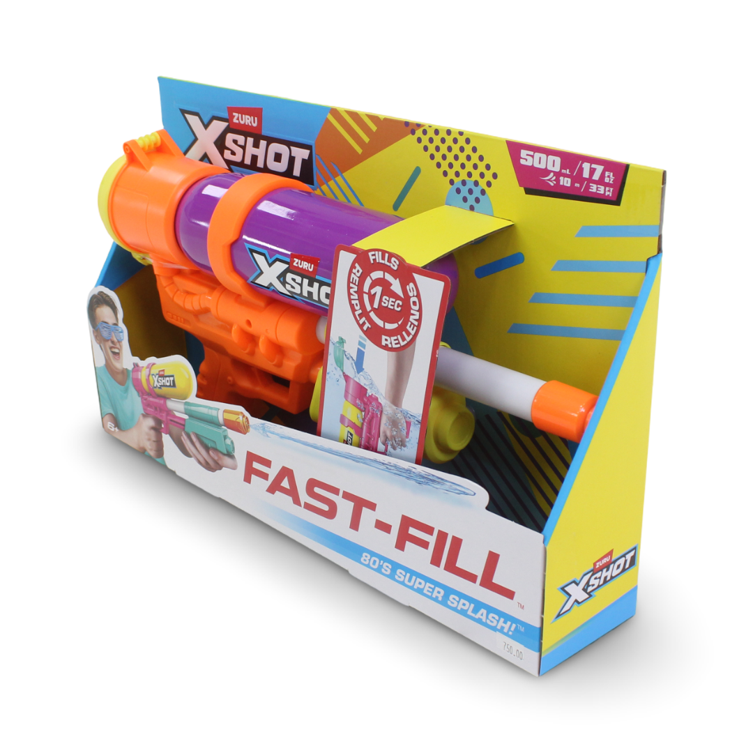 Zuru X-Shot Water Fast-Fill 80s Super Splash Blaster