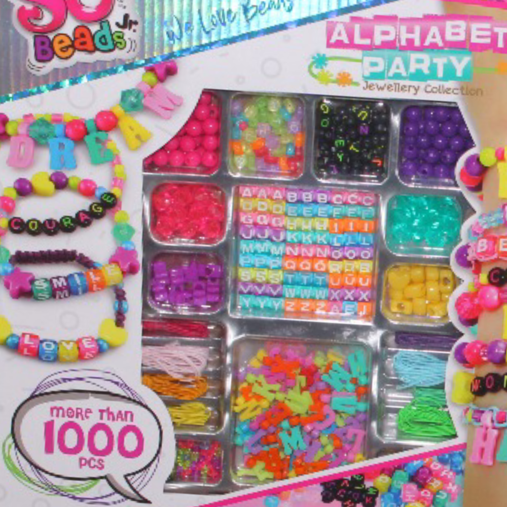 So Beads Plus Alphabet Jewellery Bundle Set