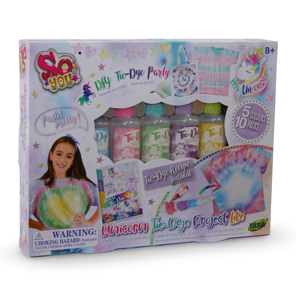 So You Unicorn Tie-Dye Project Lite
