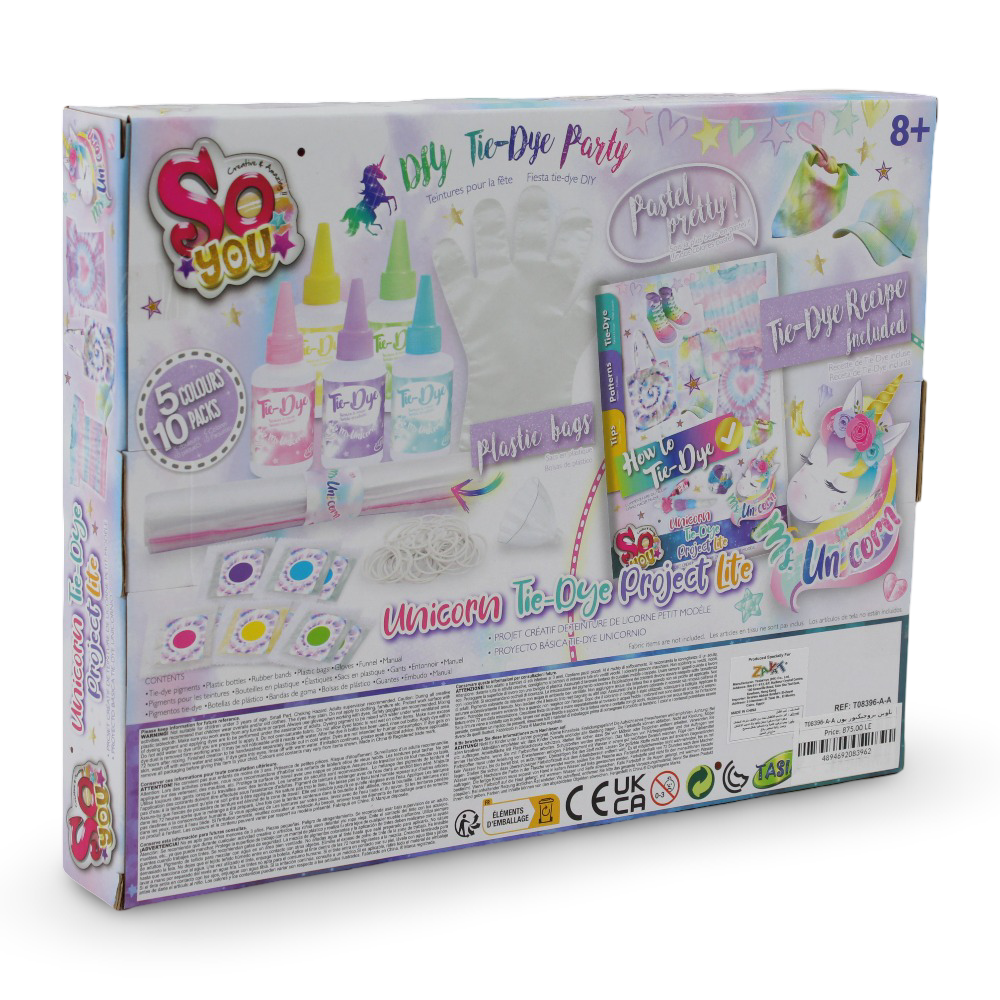 So You Unicorn Tie-Dye Project Lite