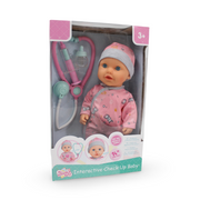 Interactive Check Up Baby Doll with Medical Accessories