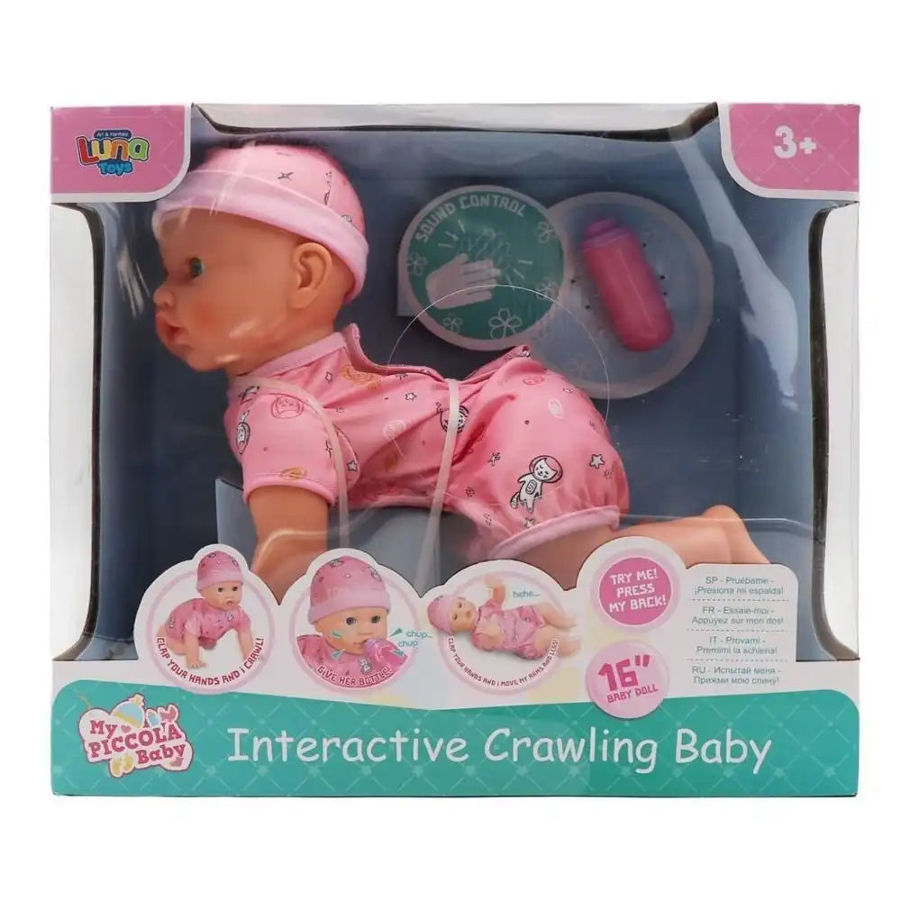 My Piccola Baby Interactive Crawling Baby