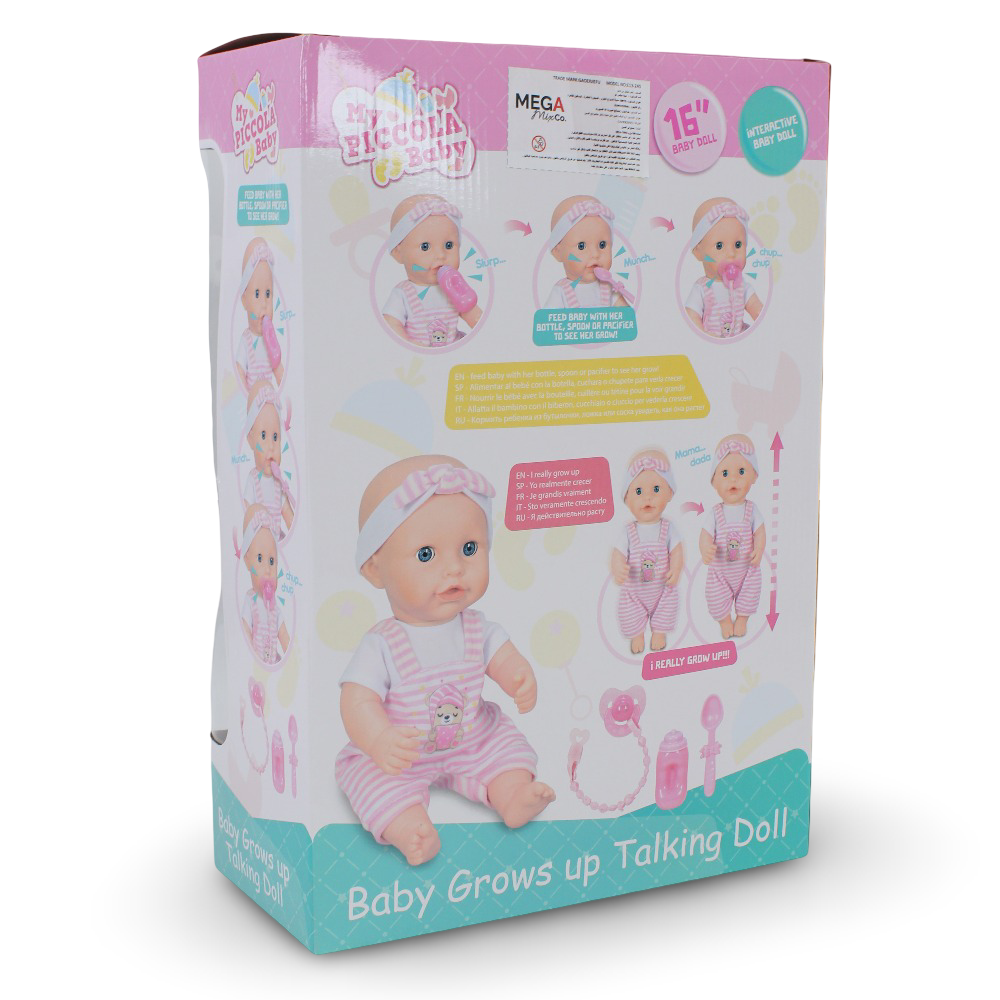 Hasbro Baby Grows Up Talking Doll