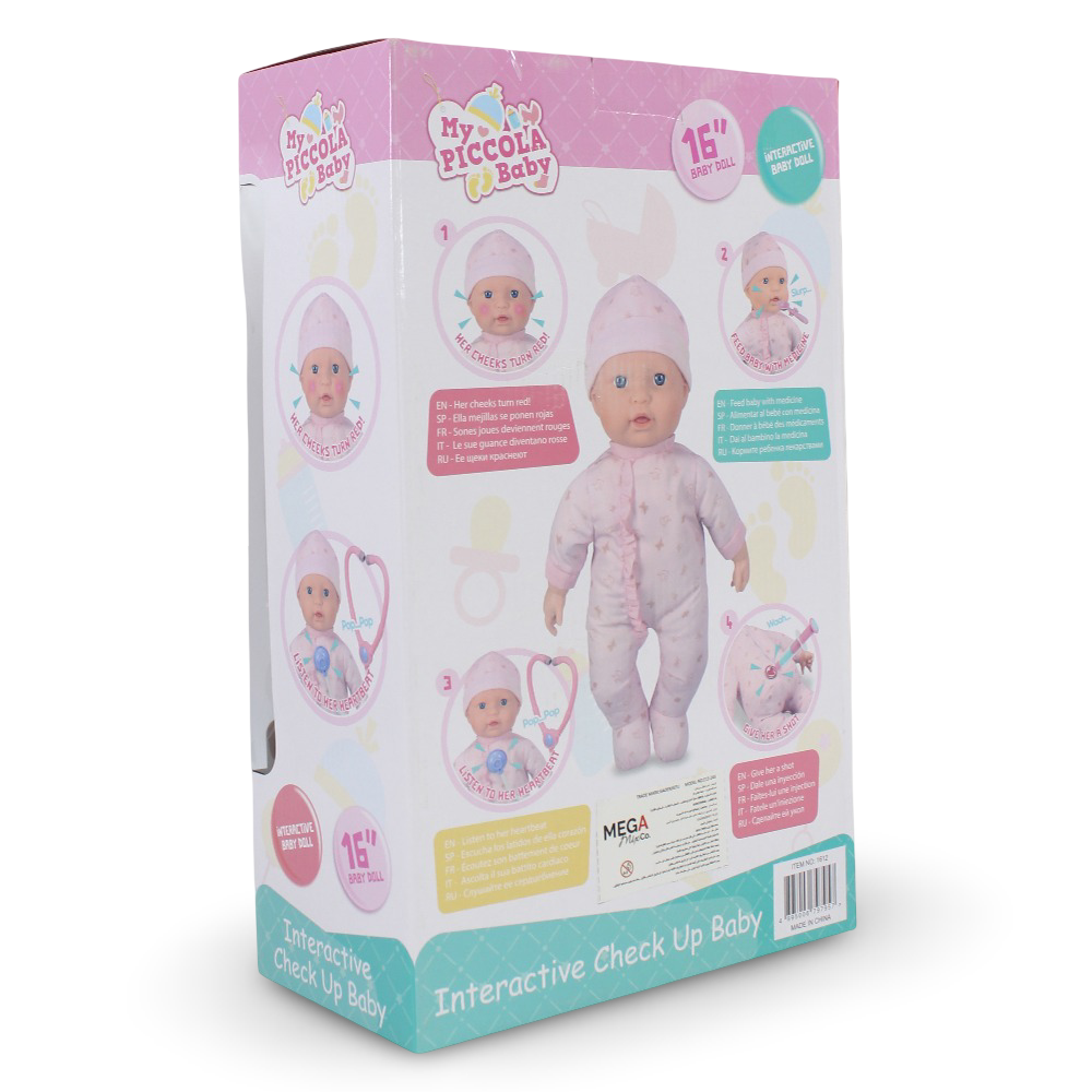 My Piccola Baby Interactive Check Up Baby