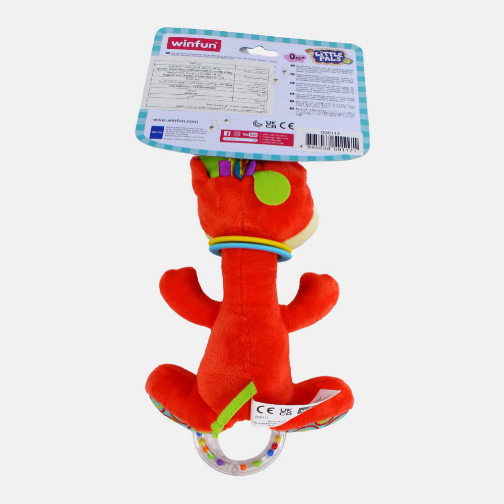 WinFun Giraffe Rattle with Rings