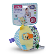 WinFun Lion Soft Rattle Ball - Assorted Colors