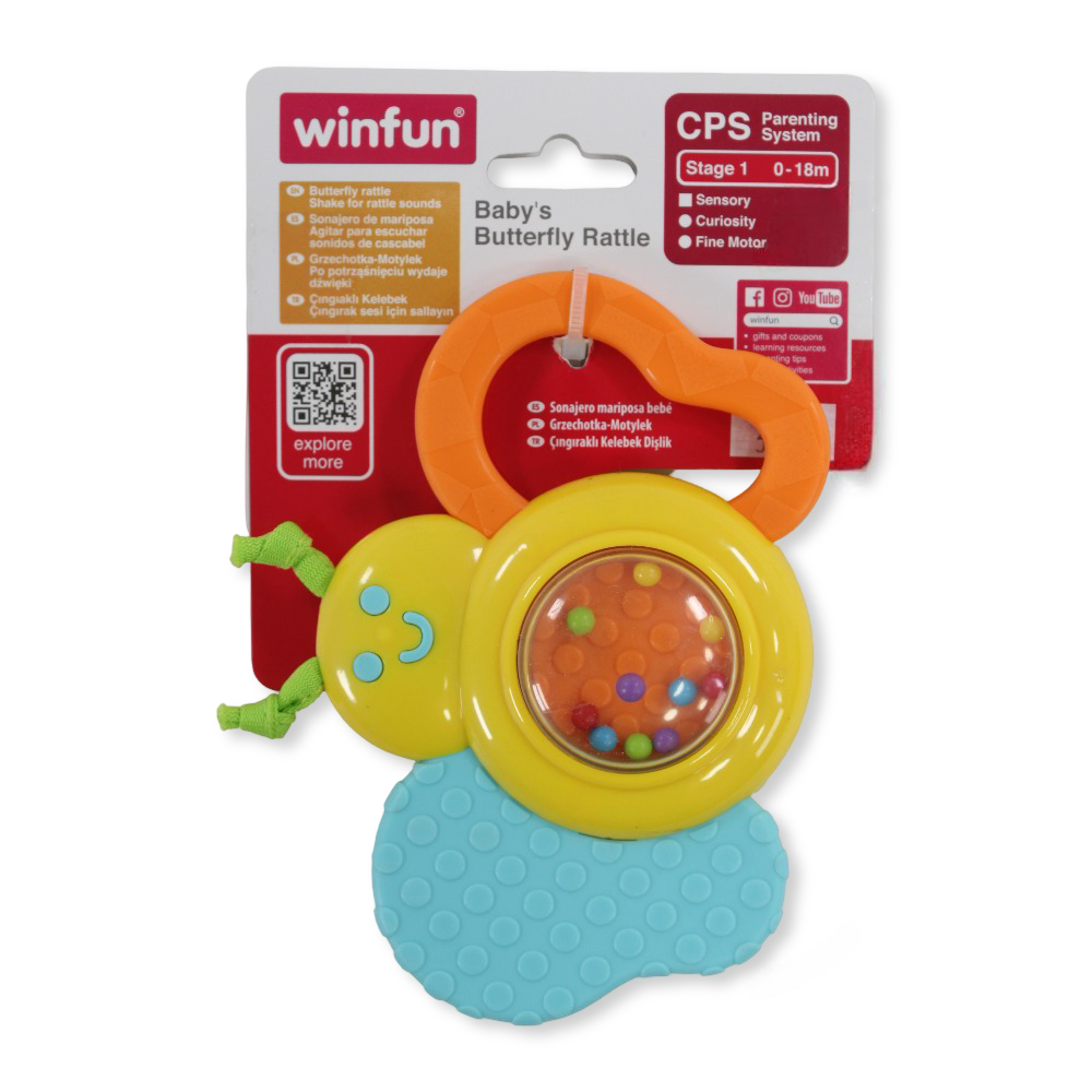 Clementoni Baby Butterfly Rattle