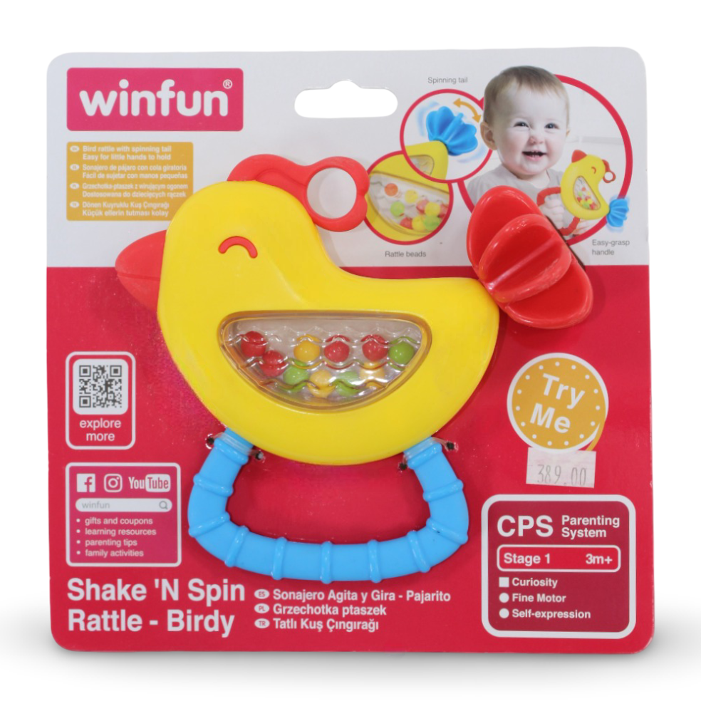 Winfun Shake & Spin Rattle