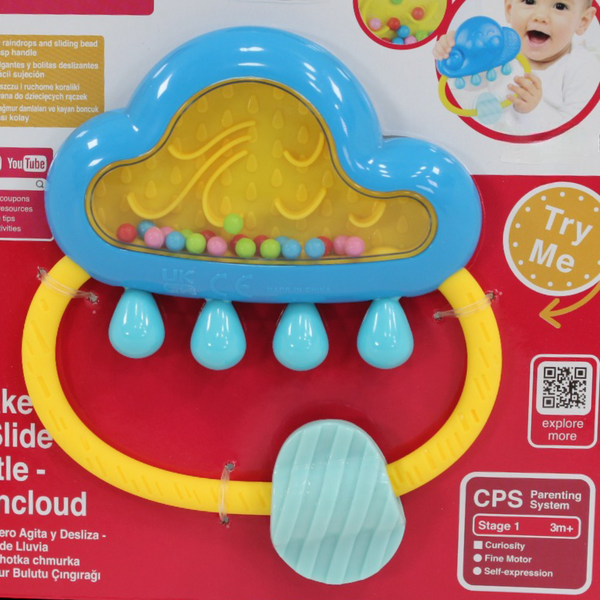 WinFun Baby Rattle Rain Cloud