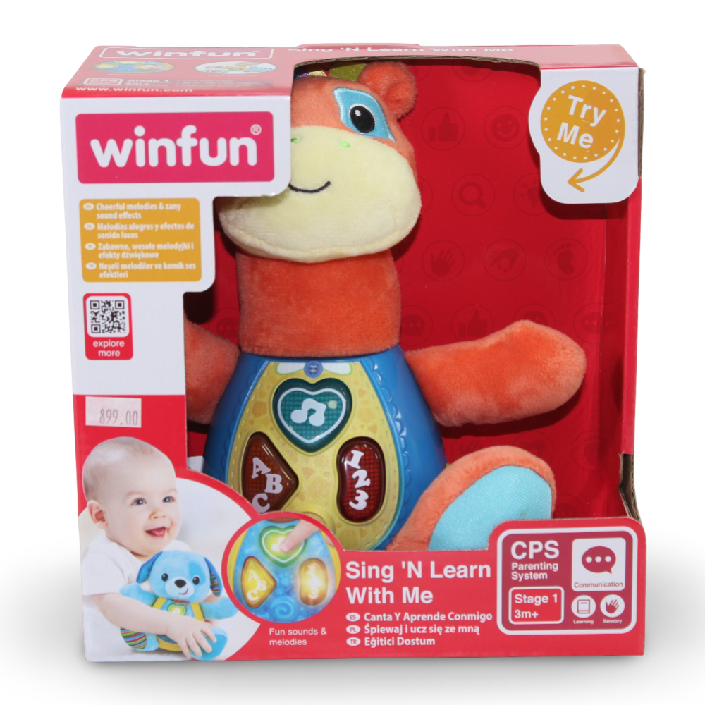 WinFun Sing N' Learn with Me - Giraffe