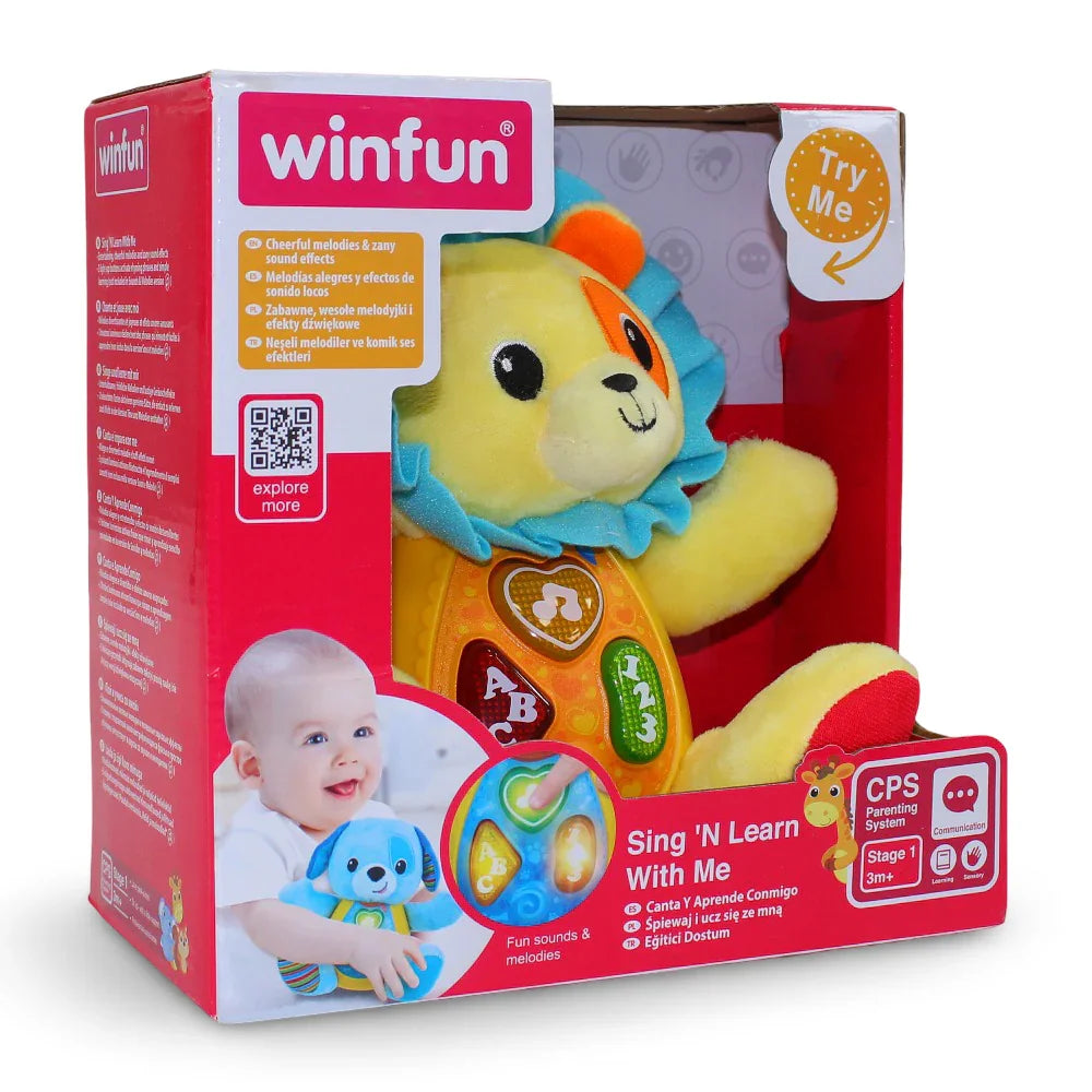 WinFun Sing ‘N Learn with Me - Caesar The Lion