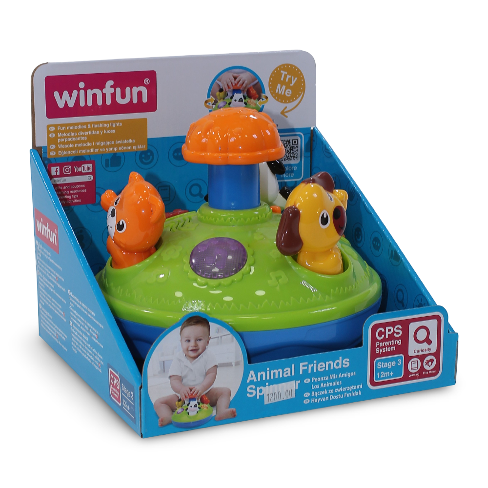 WinFun Animal Friends Spinner