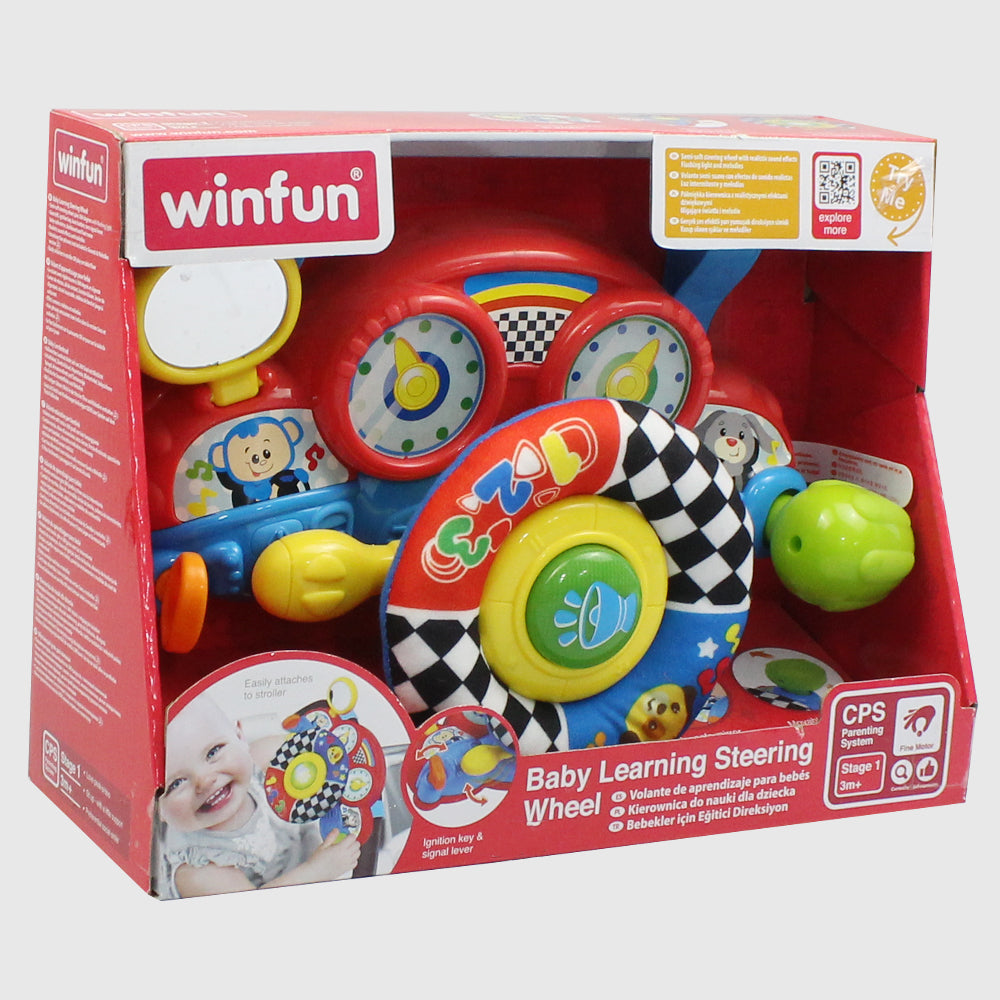 WinFun Baby Learning Steering Wheel Kids Toy