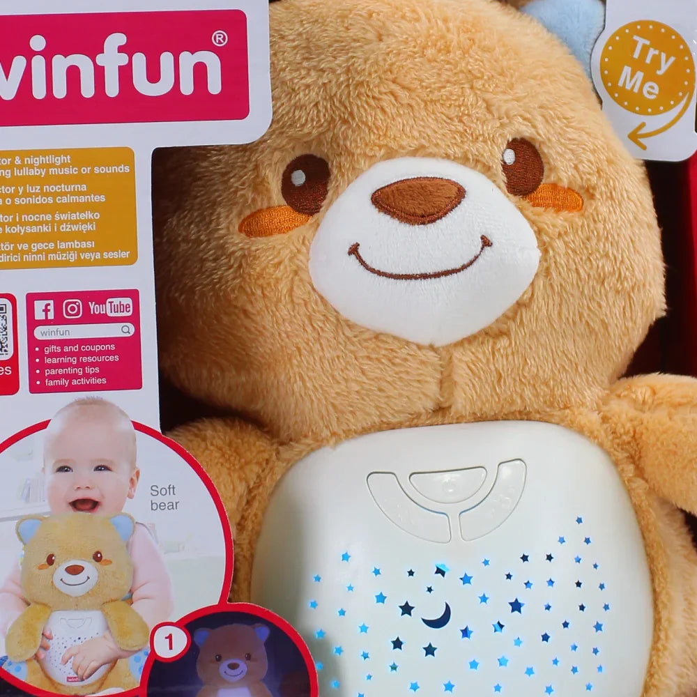 WinFun 2 في 1 دب أضواء النجوم