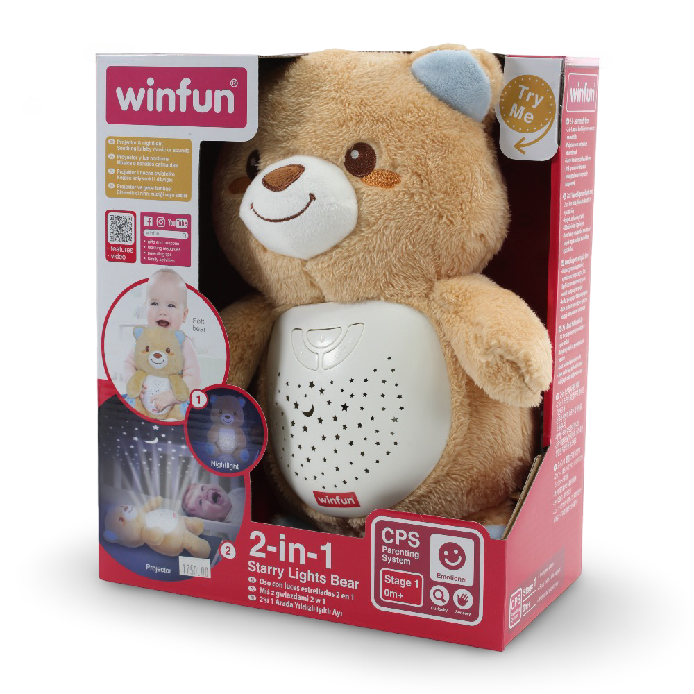 WinFun 2 في 1 دب أضواء النجوم