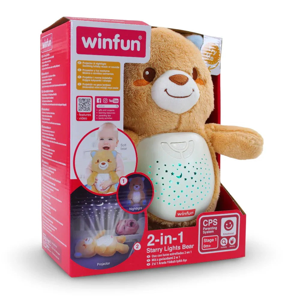 WinFun 2 in 1 Starry Lights Bear