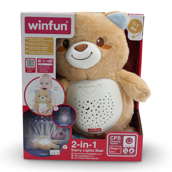 WinFun 2 in 1 Starry Lights Bear