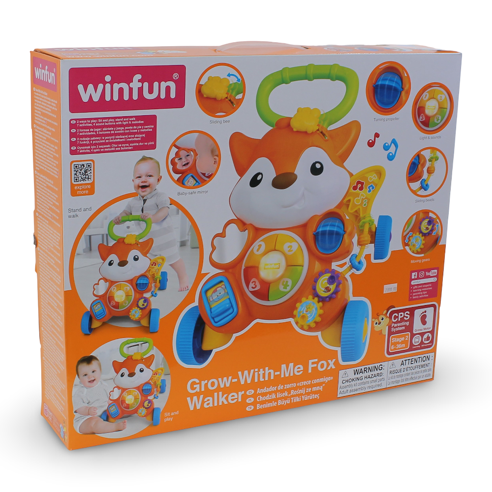 WinFun Grow With Me Fox Walker