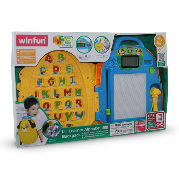 WinFun Lil' Learner Alphabet Backpack
