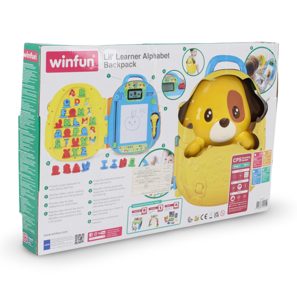 WinFun Lil' Learner Alphabet Backpack