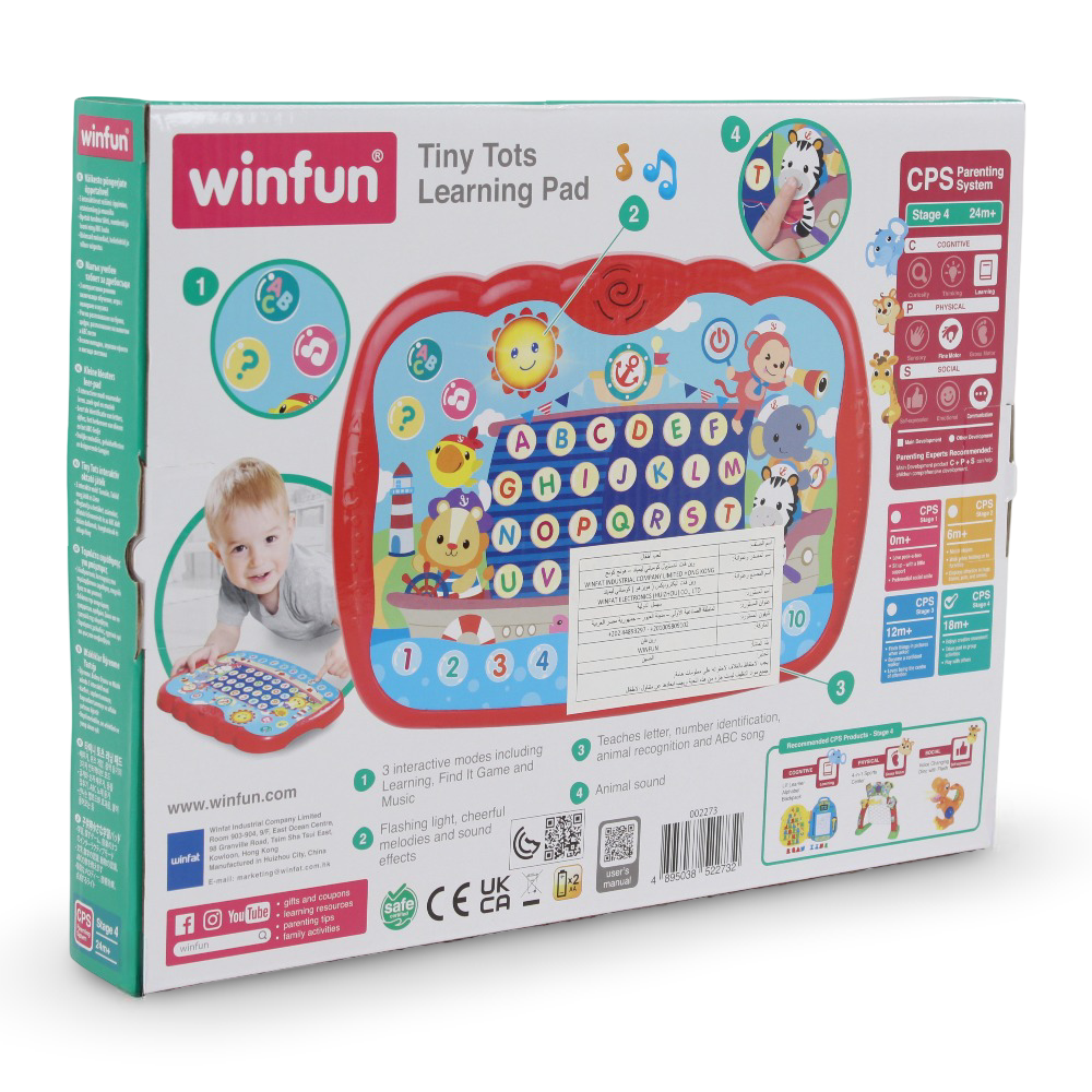 WinFun Tiny Tots Learning Pad