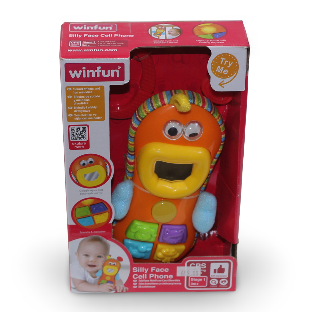 WinFun Silly Face Cell Phone